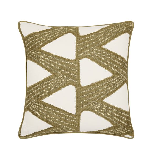 Kanoko Cushion - Green Stone